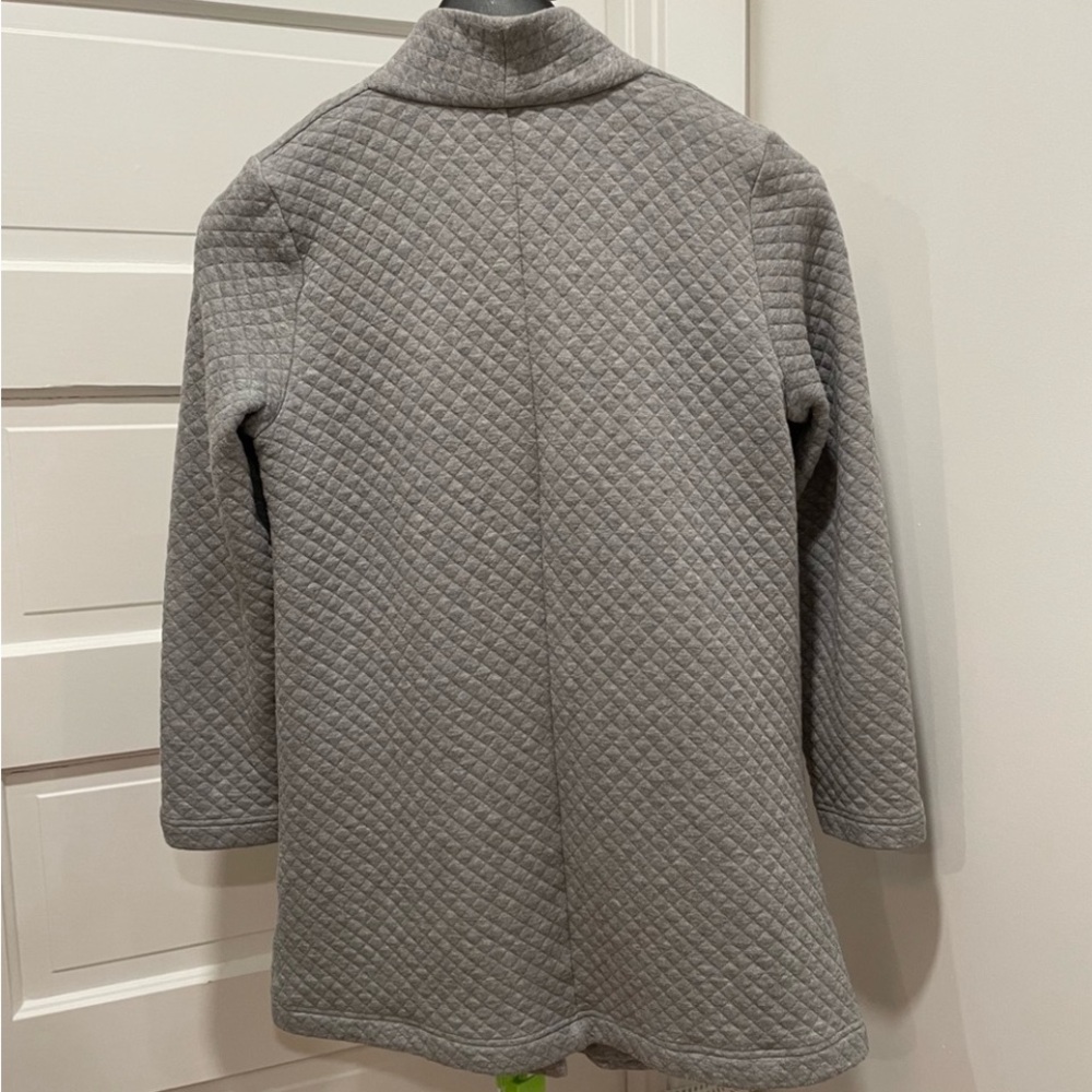 Gray Quilted Jacket - image 2